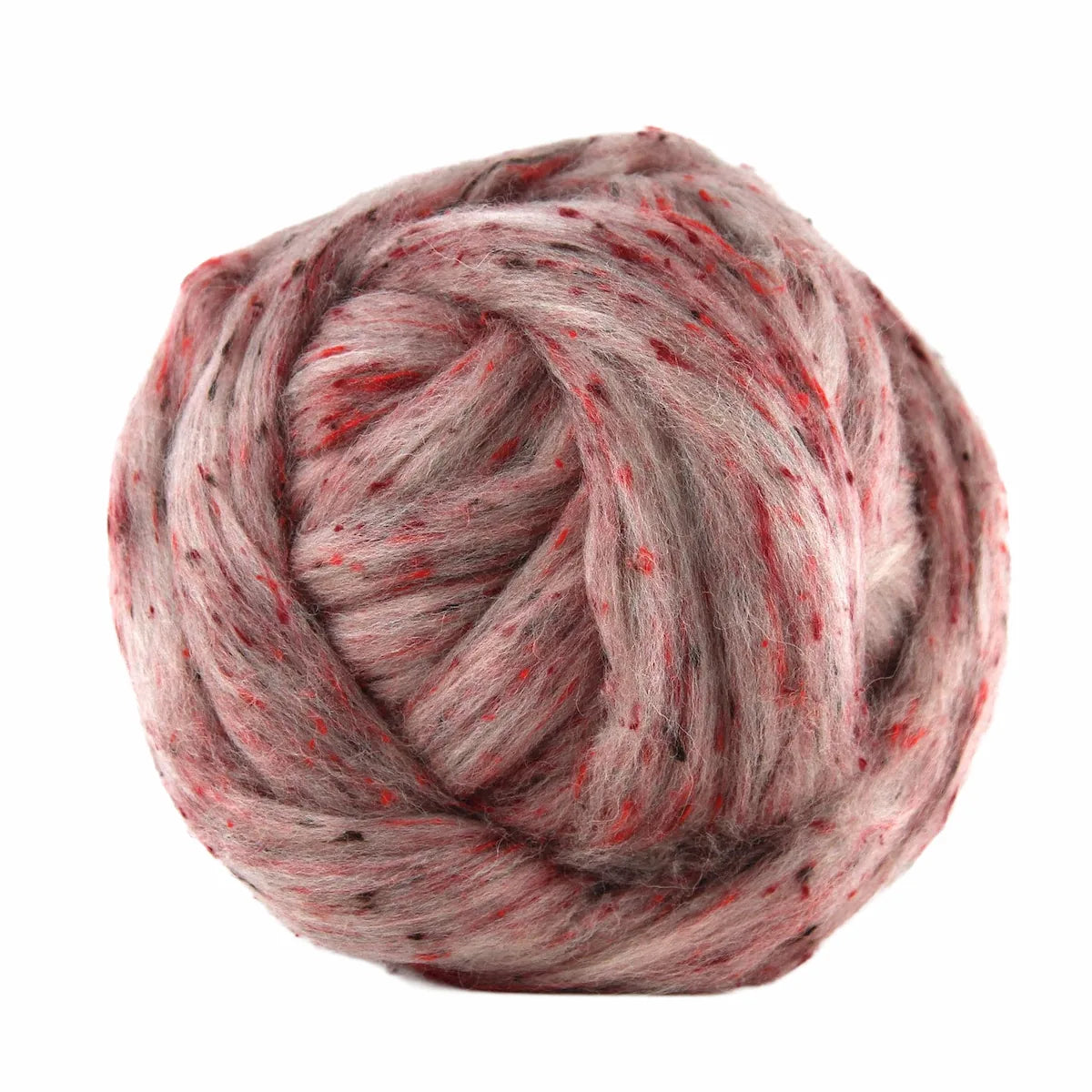 Fire Wool & Viscose Tweed Roving Fiber Blend