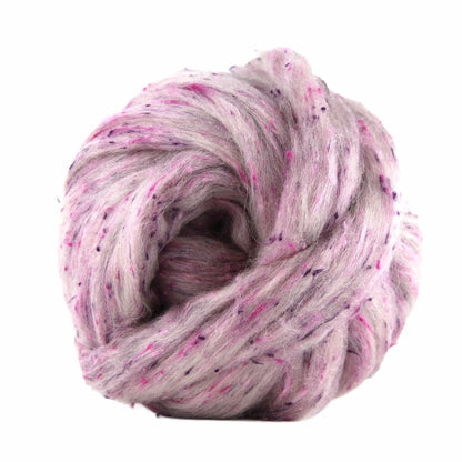 Spell Wool & Viscose Tweed Roving Fiber Blend