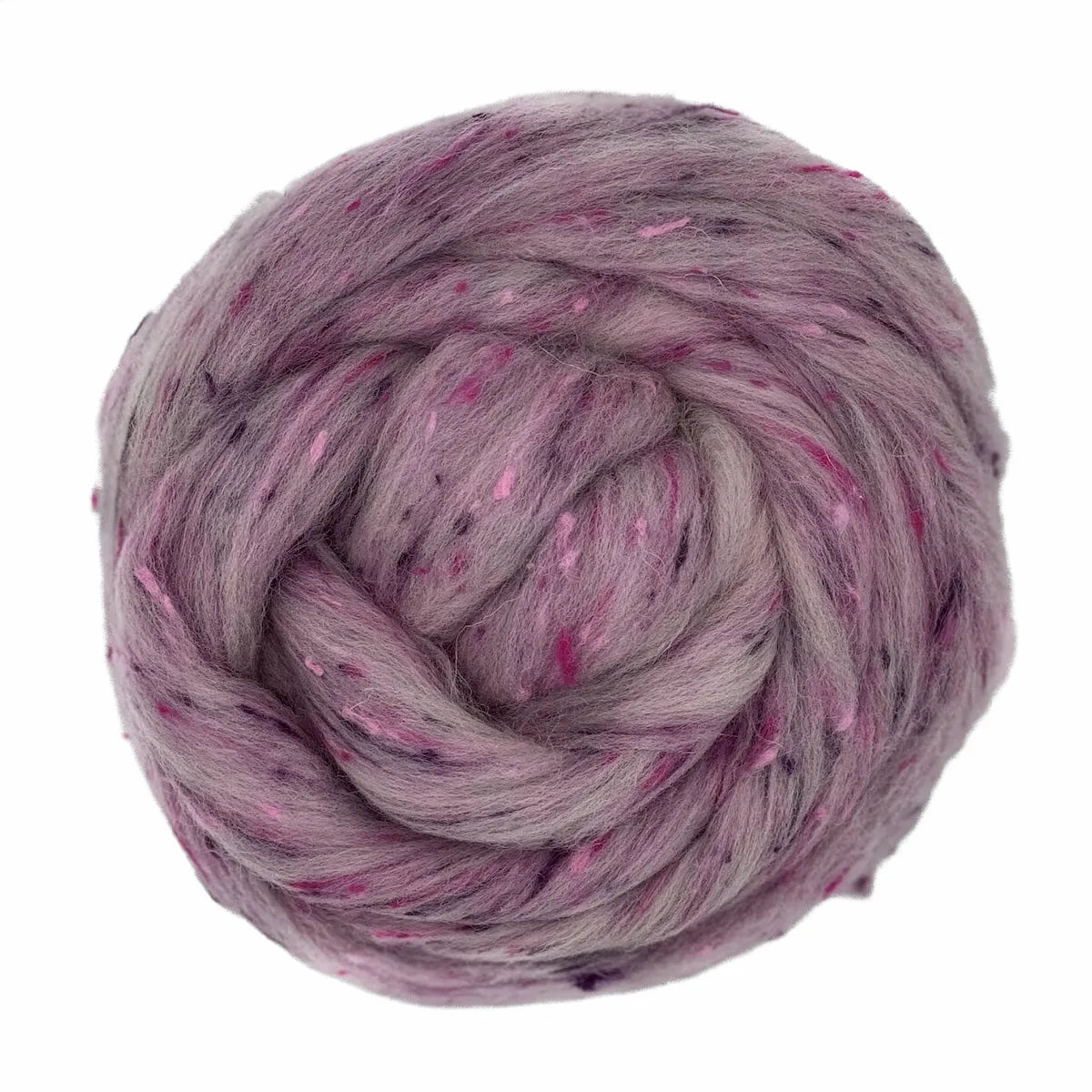 Spell Wool & Viscose Tweed Roving Fiber Blend