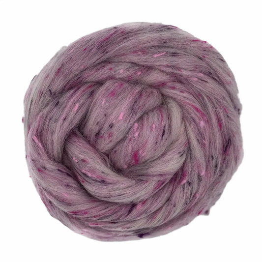 Spell Wool & Viscose Tweed Roving Fiber Blend