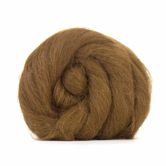 Paradise Fibers Baby Alpaca Wool Roving - Light Brown