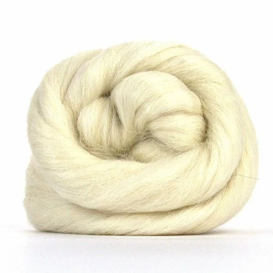 Paradise Fibers Baby Alpaca Wool Roving - White