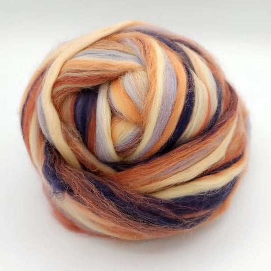 Paradise Fibers 80/20 Merino & Superwash Merino Wool Fiber - California Sunset