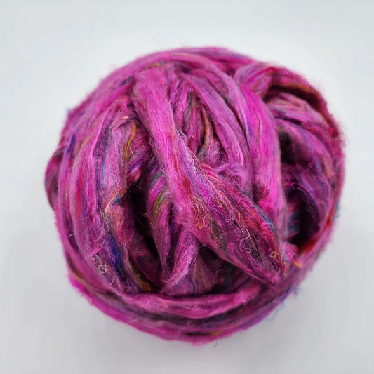 Paradise Fibers Sari Silk - Fireworks