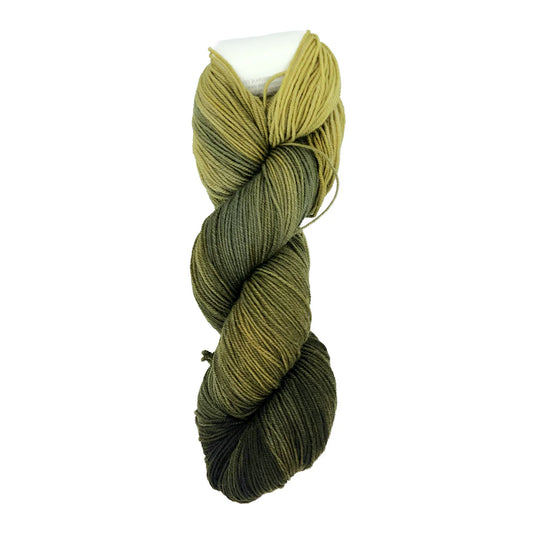 Pike Green - Semisolid Spruce Fingering Yarn