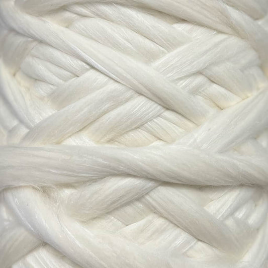 Paradise Fibers Rambouillet Wool/Tussah Silk Roving Blend