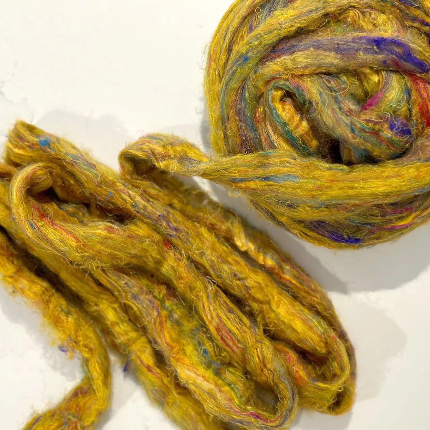 Recycled Sari Silk Top - Carousel