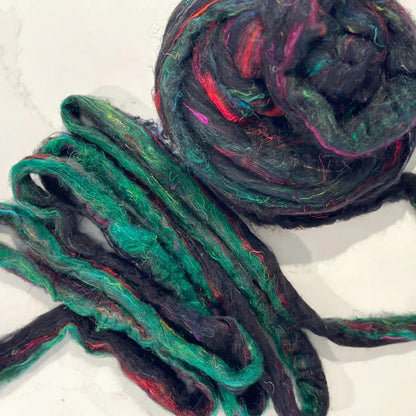 Recycled Sari Silk Top - Cauldron