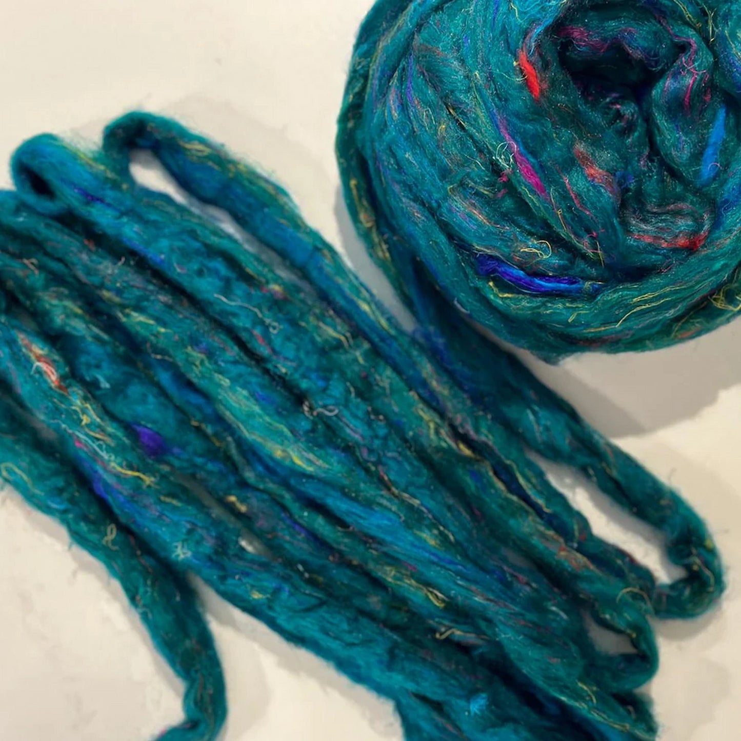 Recycled Sari Silk Top - Funky Duckling