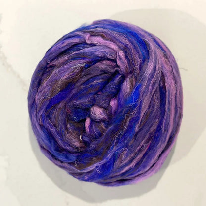 Recycled Sari Silk Top - Royal Robe