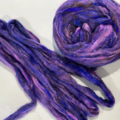 Recycled Sari Silk Top - Royal Robe