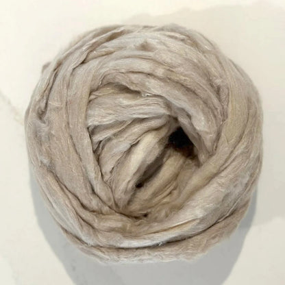 Recycled Sari Silk Top - Yeti