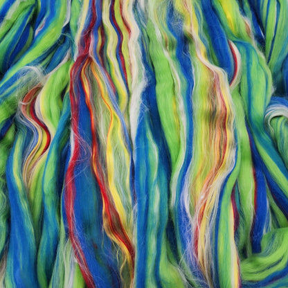Multicolor Wool Blend - Red Eye Tree Frog Blend