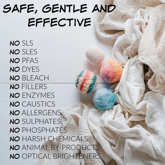 Unicorn Fibre Cleaners - Scour, Wash, Rinse