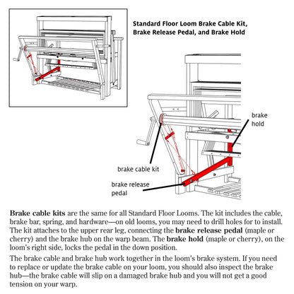 Schacht Floor Loom Break Cable Kit