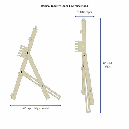 Schacht Tapestry Loom A-Frame Stand