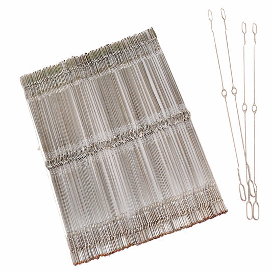 Schacht Stainless Steel Inserted Eye Heddles HR8021 100ct
