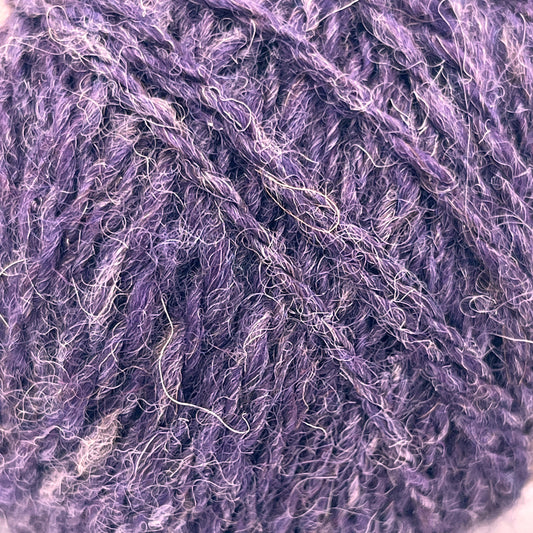 Shetland Heather Combed Wool Top - Thistle