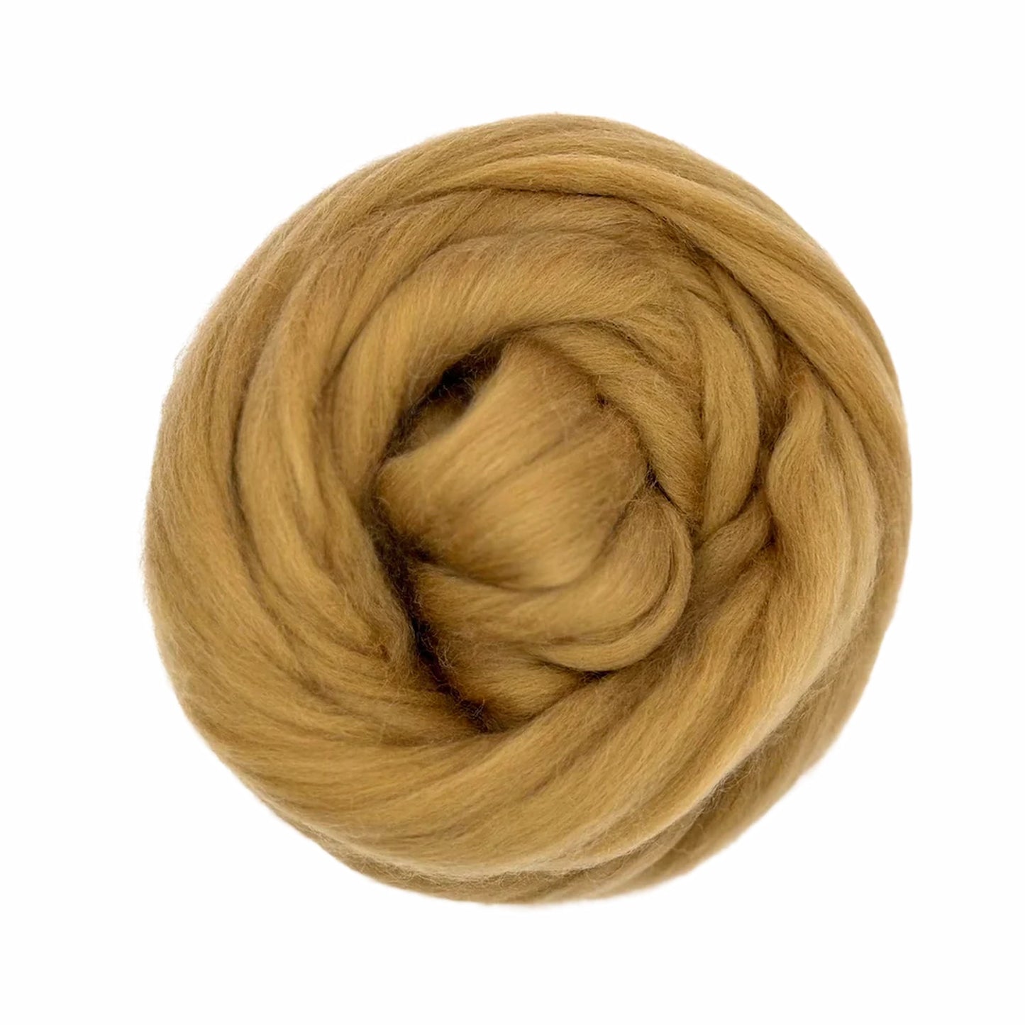 Paradise Fibers Solid Colored Merino Top - 09 Teak