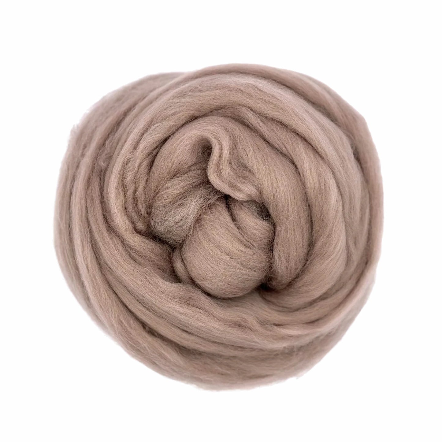 Paradise Fibers Solid Colored Merino Top - 99 Clay