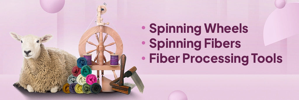 Spinning Wheels for sale, Spinning Fiber, Fiber Processing Tools