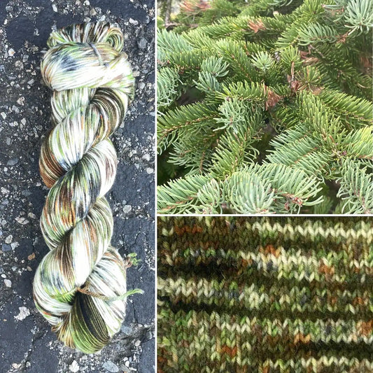 Spruce Tree - Merino/Nylon Alder Fingering Yarn