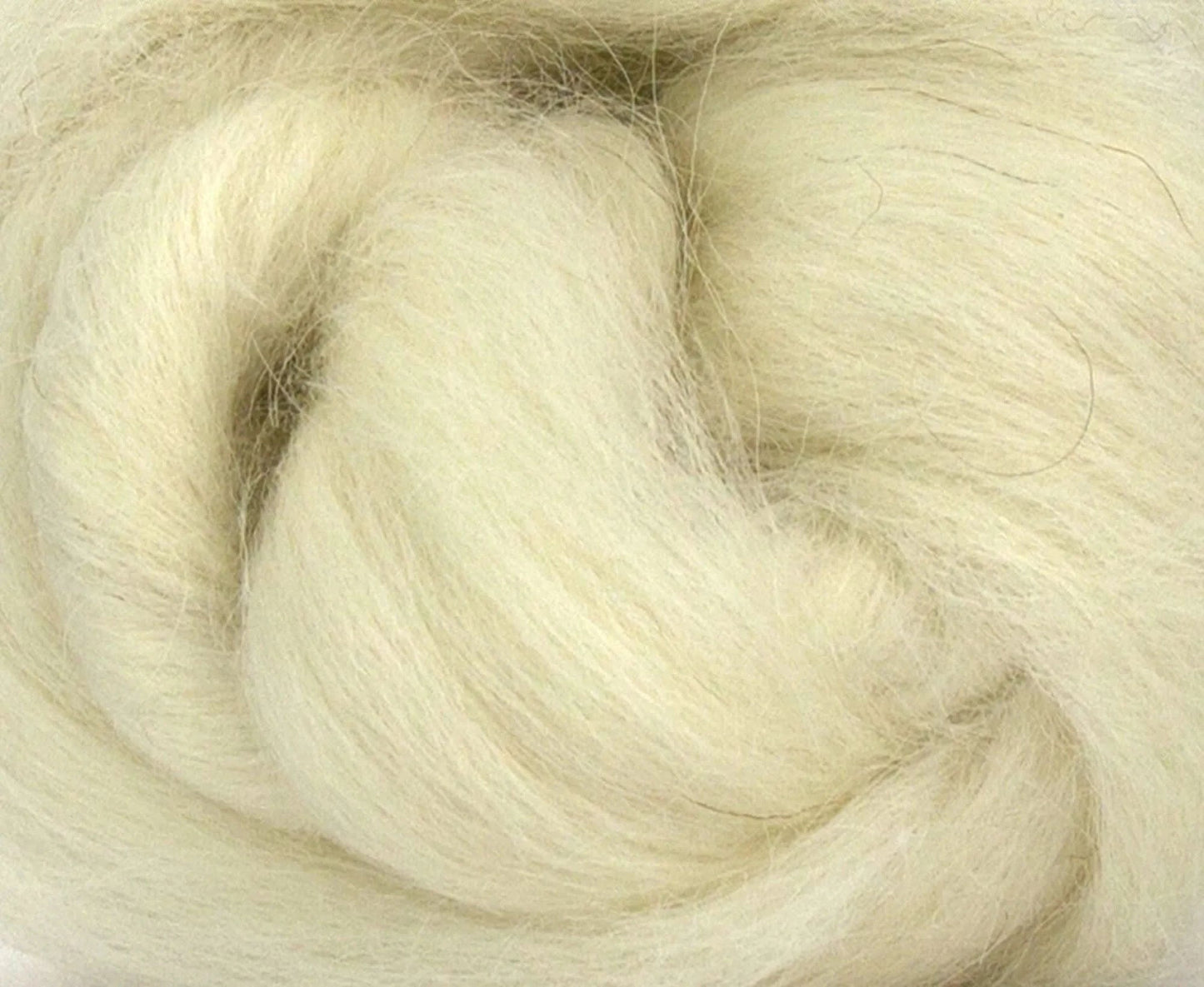 Paradise Fibers Icelandic Wool Top - White