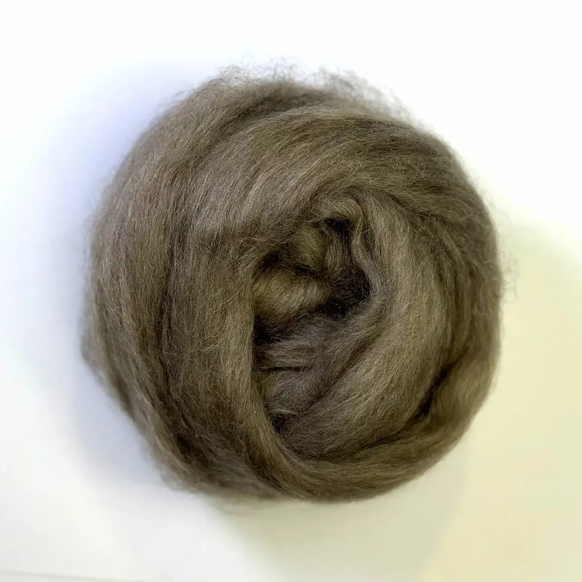 Paradise Fibers Superfine Grey Cashgora Top
