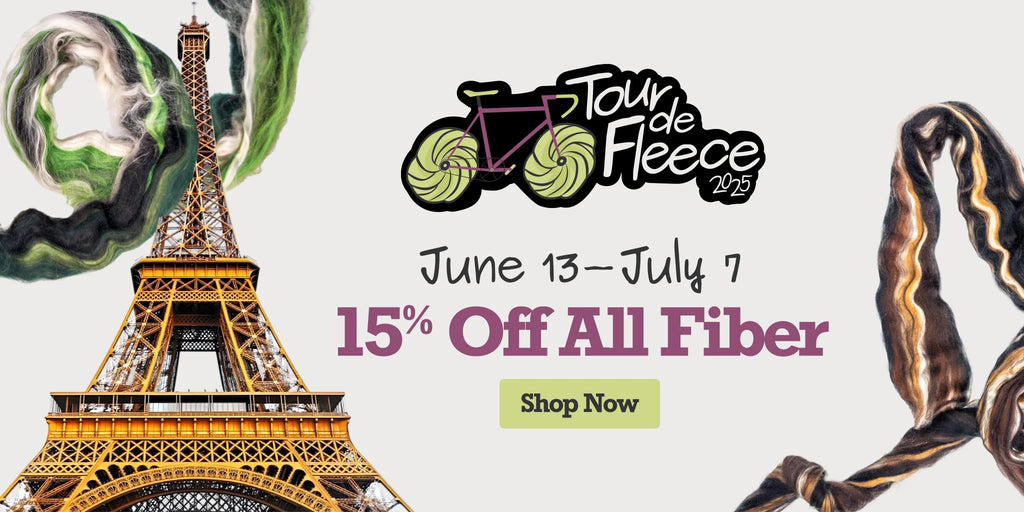 Tour De Fleece 2025: 15% Off All Fiber June 13—July 7