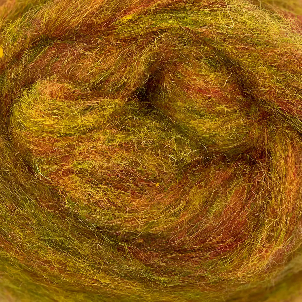 Dyed Carded Corriedale Wool – Tutti Frutti Fruit Salad | Paradise Fibers