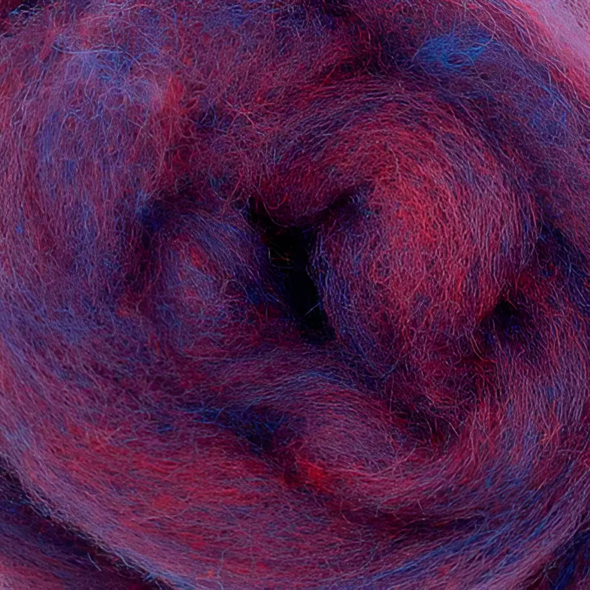 Dyed Carded Corriedale Wool – Tutti Frutti Forest Fruits | Paradise Fibers