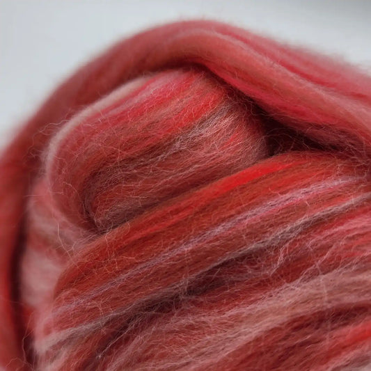 Paradise Fibers 80/20 Merino & Mulberry Silk Top – Kahala Rose