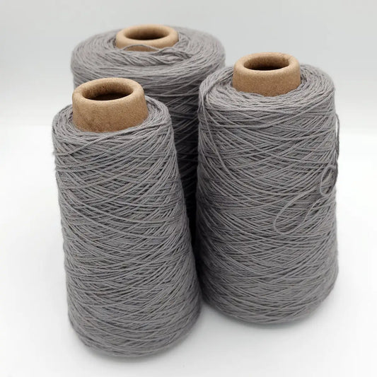 8/4 Cotton Weaving Yarn - Timberwolf | 4oz, 8oz, or 16oz Cones by Lofty Fiber