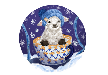 Paradise Fibers Sheep Stickers