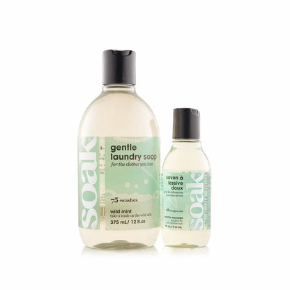 Soak Wash – Wild Mint Scented Gentle Laundry Soap
