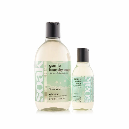 Soak Wash – Wild Mint Scented Gentle Laundry Soap