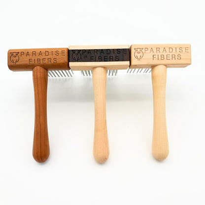 Double Row Wool Combs - Quality Stainless Steel Tines