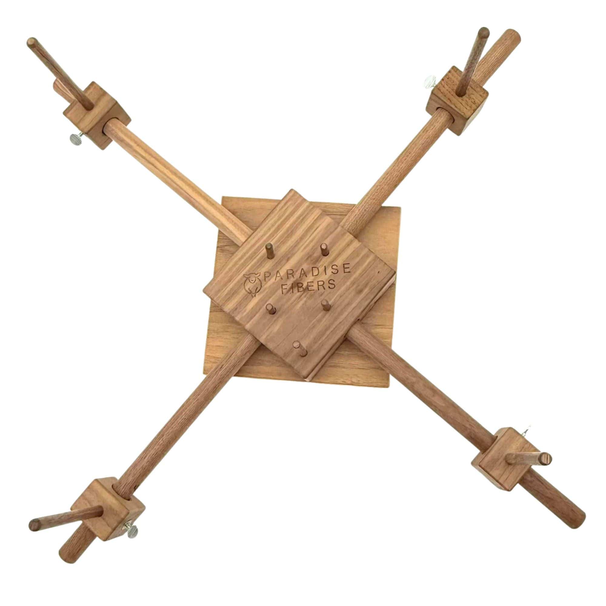 Swift Wooden Yarn Winder - Paradise Fibers Super Swift II