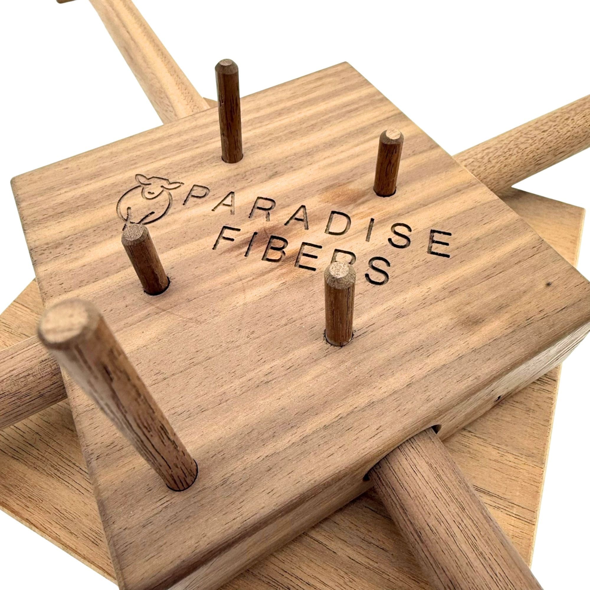 Swift Wooden Yarn Winder - Paradise Fibers Super Swift II