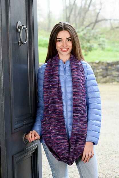 Araucania Huasco Sock Twilight Paints Esta Cowl or Hood Kit - Choose Colors for Price
