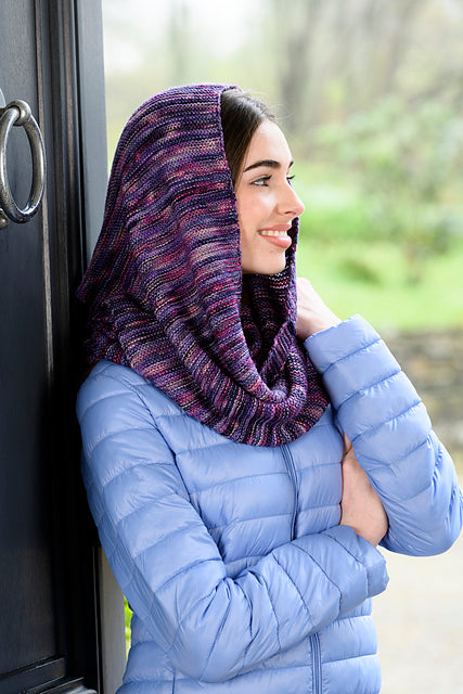 Araucania Huasco Sock Twilight Paints Esta Cowl or Hood Kit - Choose Colors for Price
