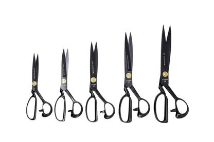 LDH Midnight Edition Fabric Shears size lineup