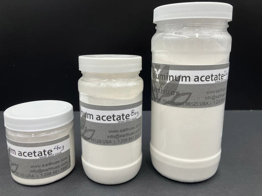 Earthues Aluminum Acetate Sold by the Ounce