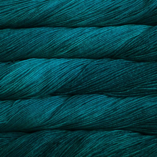 Malabrigo Arroyo Sport Yarn color 685 Greenish Blue