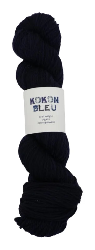 KOKON BLEU Organic Merino Aran Yarn