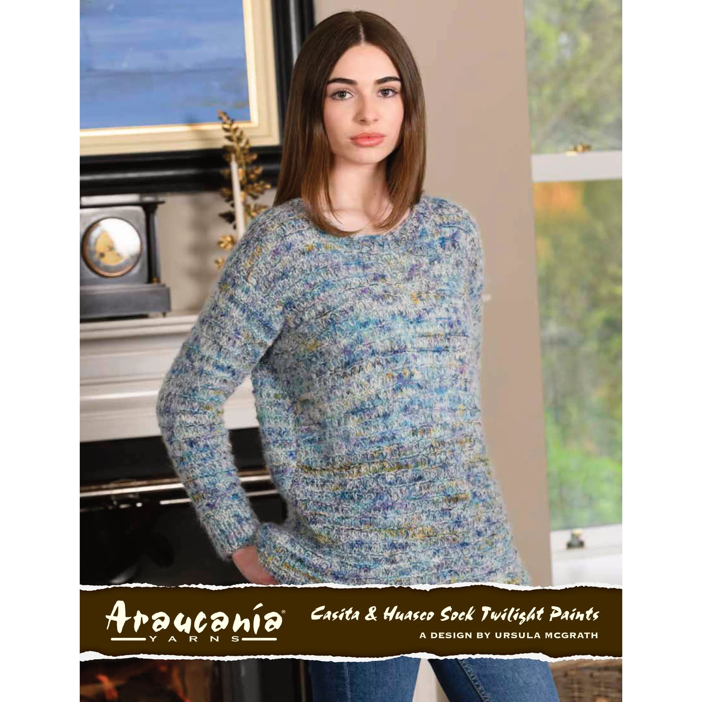 Araucania Elena Pullover Pattern Leaflet