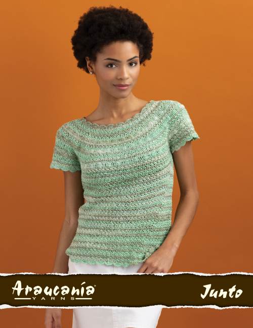 Araucania Jade Crochet Top Pattern Leaflet - Paradise Fibers