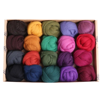 Ashford Corriedale Sliver Felting Starter Packs, view 2