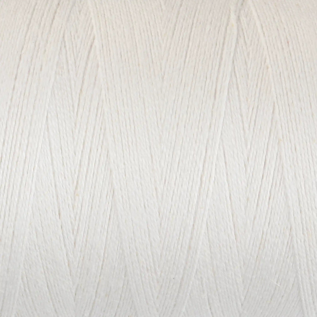 Ashford Cottolin 8/2 Cone color Bleached White 801