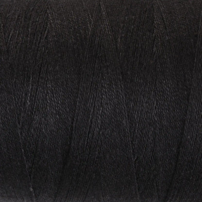 Ashford Cottolin 8/2 Cone color Jet Set Black 811